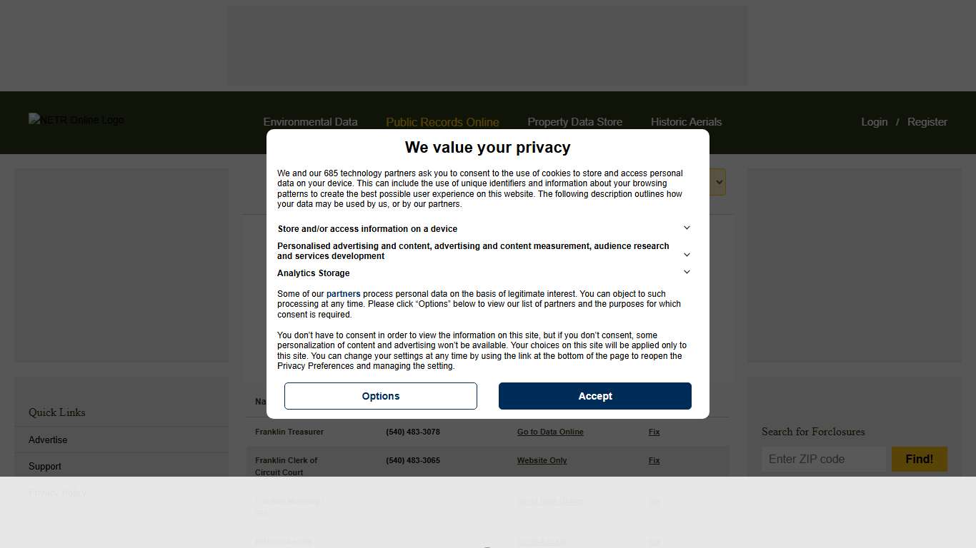 NETR Online • Franklin • Franklin Public Records, Search Franklin Records, Franklin Property Tax, Virginia Property Search, Virginia Assessor